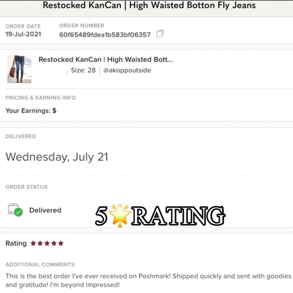 KanCan | High Waisted Botton Fly Jeans - Picture 11 of 16